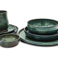 Woo's Blue | Deluxe Place Setting (8-Piece)