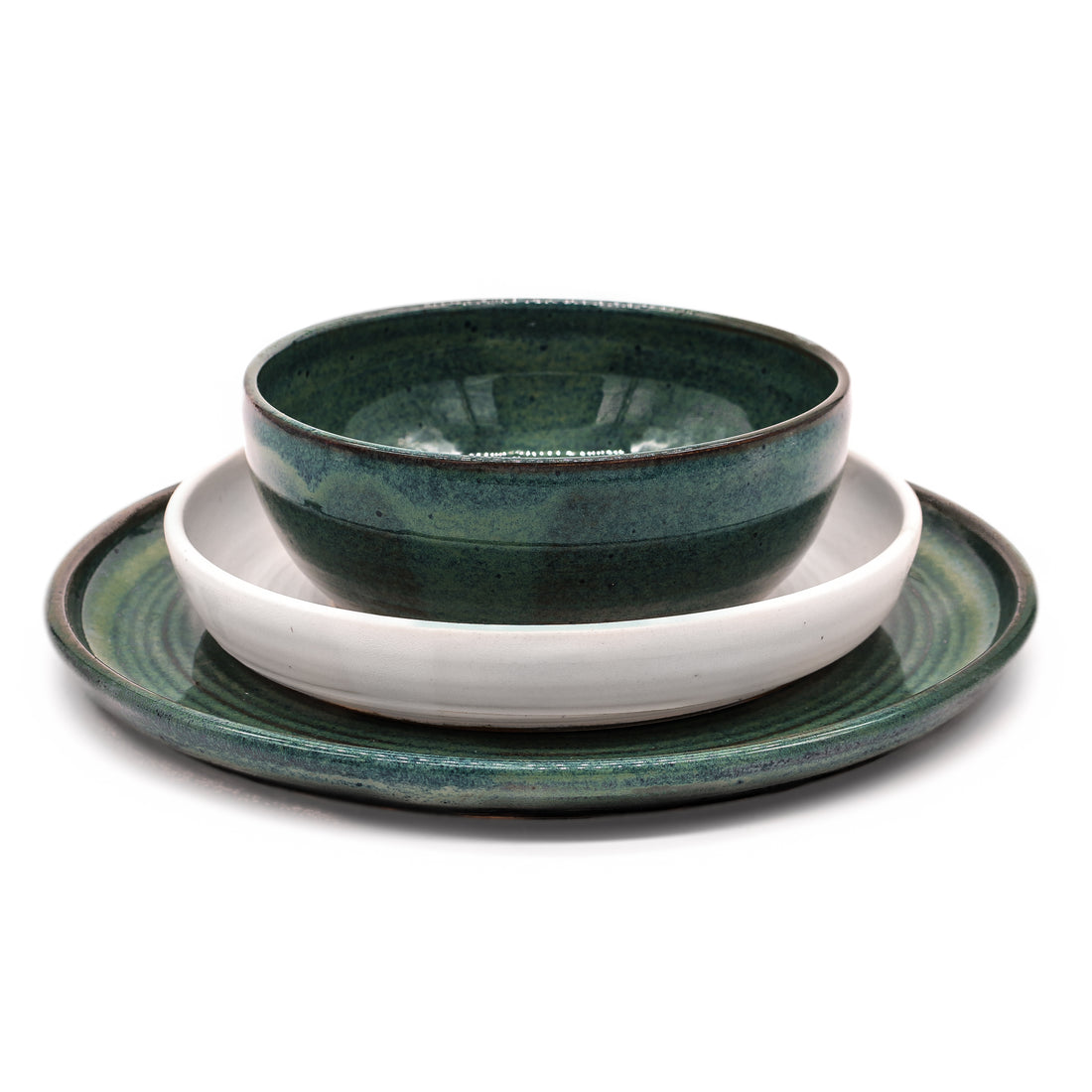 Woo's Blue | Simple Place Setting (3-Piece)
