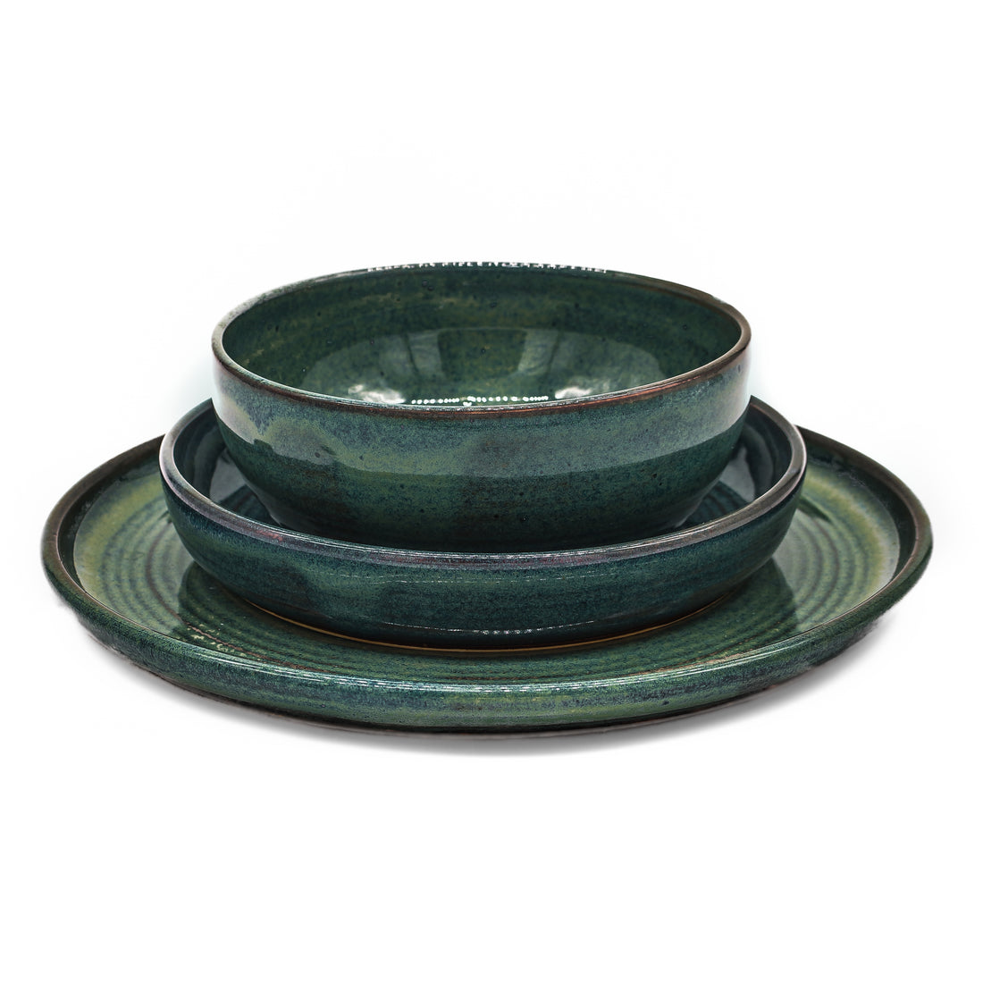 Woo's Blue | Simple Place Setting (3-Piece)