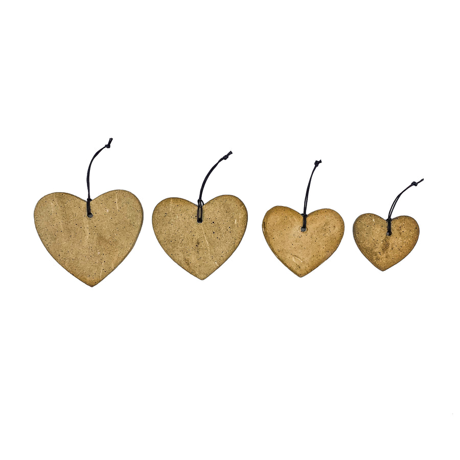 Heart Ornaments (4-Piece Set)